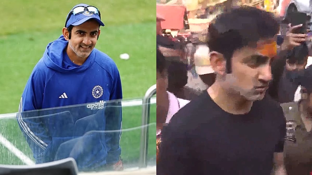 Team India Head Coach Gautam Gambhir Visits Kamakhya Temple To Offer Prayers Ahead Of IND vs NZ 3rd T20; Video 