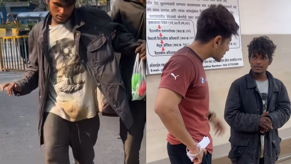 'Found Him Sitting Like Beggar': Mumbai Influencer Rescues Mentally Challenged Youth Who Was Lost, Reunites Him With Family 