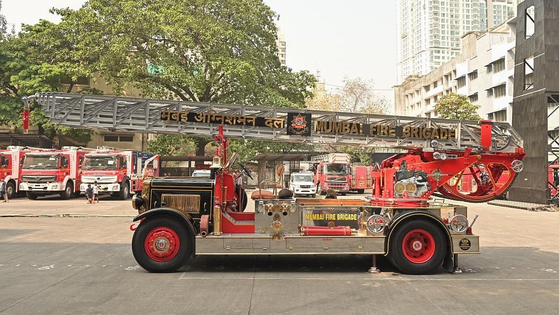 89-Year-Old MFB's Turn Table Ladder Destroyed In 1944 Mumbai Dock Fire Restored 