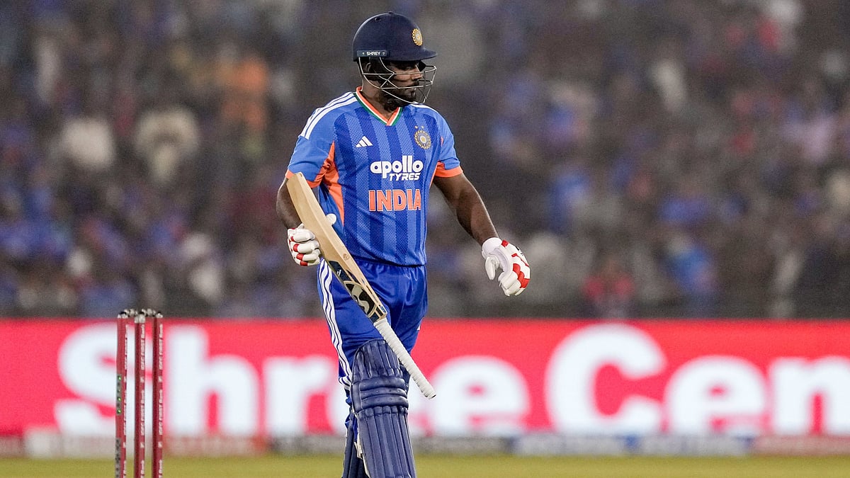 'Happy Retirement...': Netizens Slam Sanju Samson As India Opener BOWLED For Golden Duck In IND Vs...