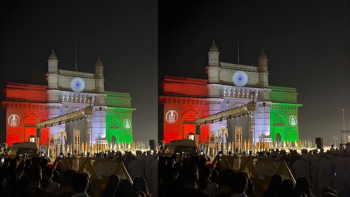 A Symbol Of Pride: Gateway Of India Lights Up In Tricolour For Republic Day 2026 