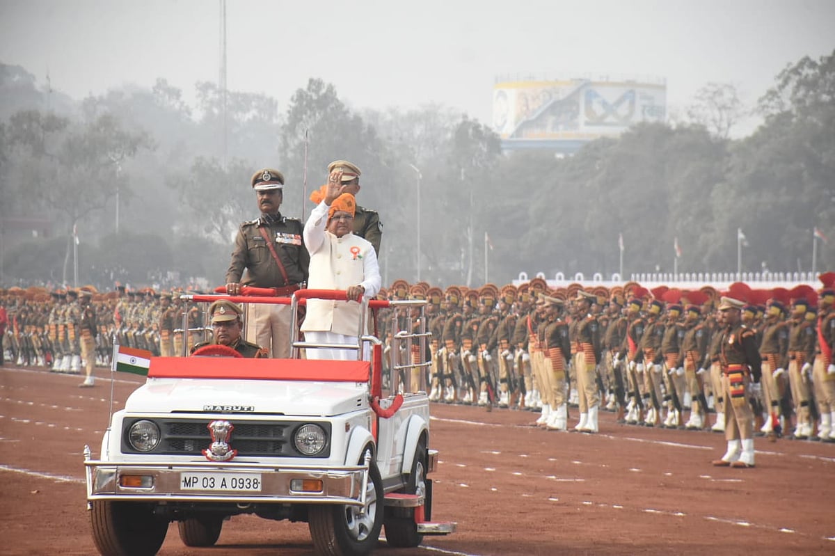 Bhopal News: 'MP Leading In Ease Of Doing Business,' Says Governor Mangubhai Patel At Lal Parade Ground