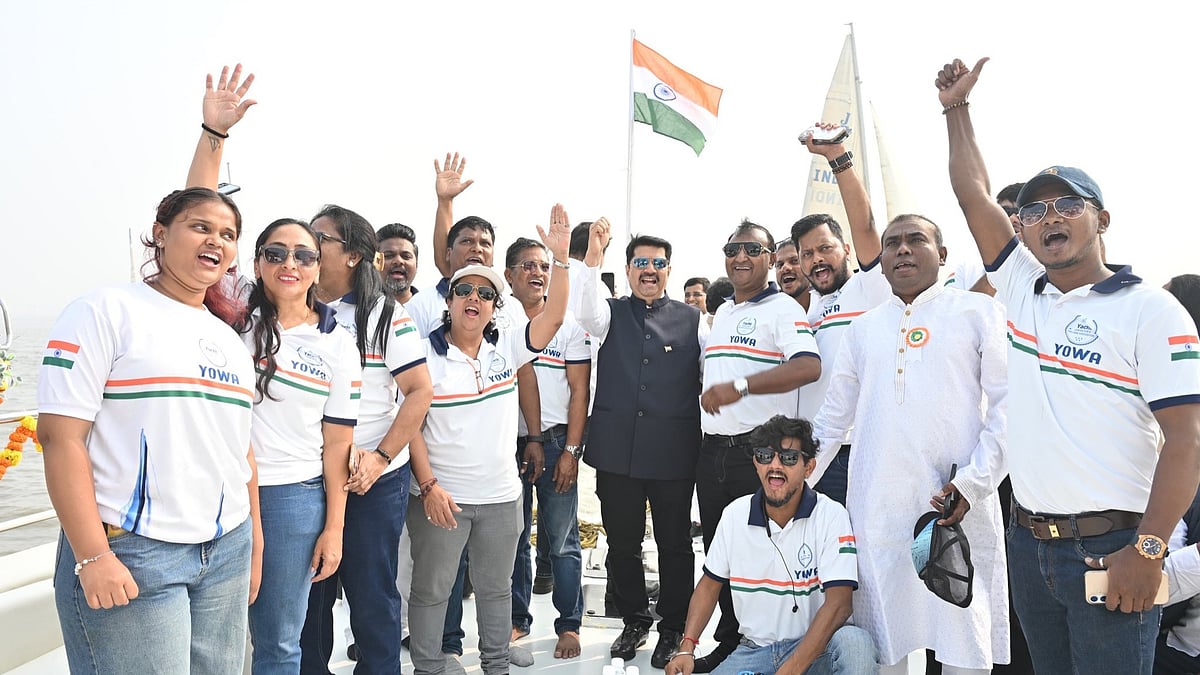 Tricolour Unfurled In Arabian Sea Off Mumbai On Republic Day 2026