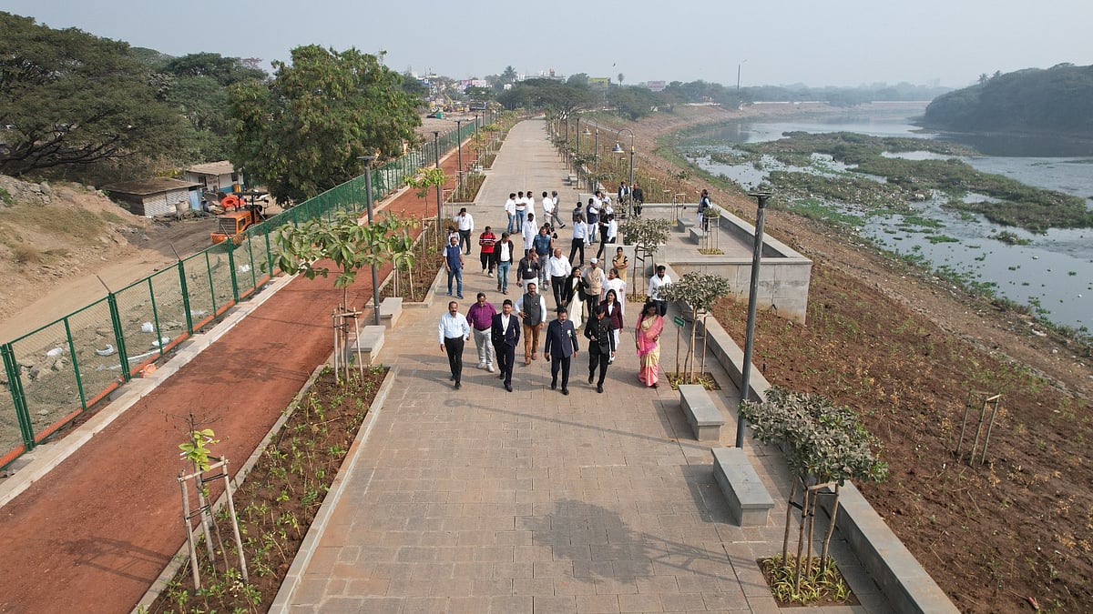 Pune Riverfront Project Gains Momentum; 1.5-km Track To Open For Public On February 15 - All You...