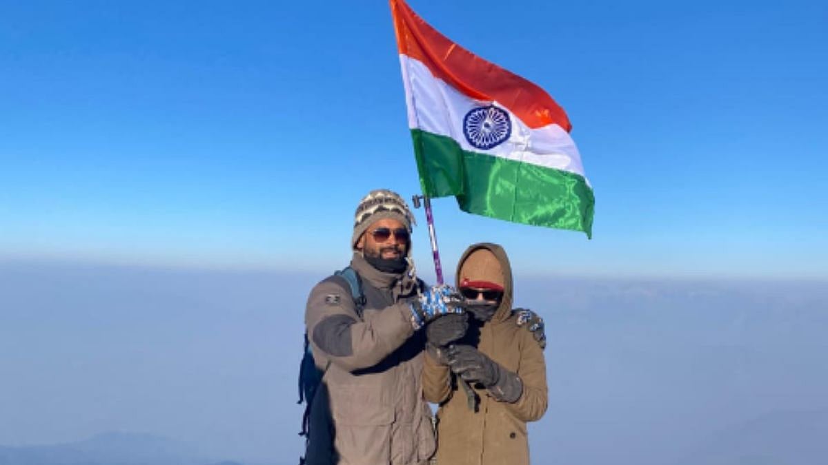 Indian Tricolour Flutters At 12,500 Ft: Trekkers Mark Republic Day At Uttarakhand's Kedarkantha Peak