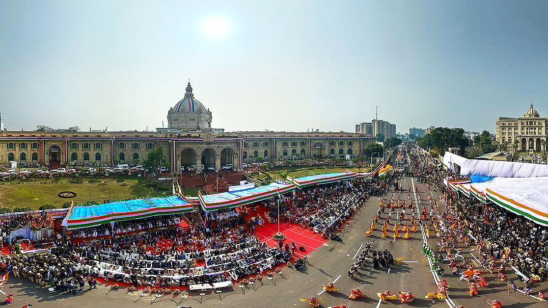 ‘Ek Bharat–Shreshtha Bharat’ Theme Shines At Grand Republic Day Celebrations In Lucknow