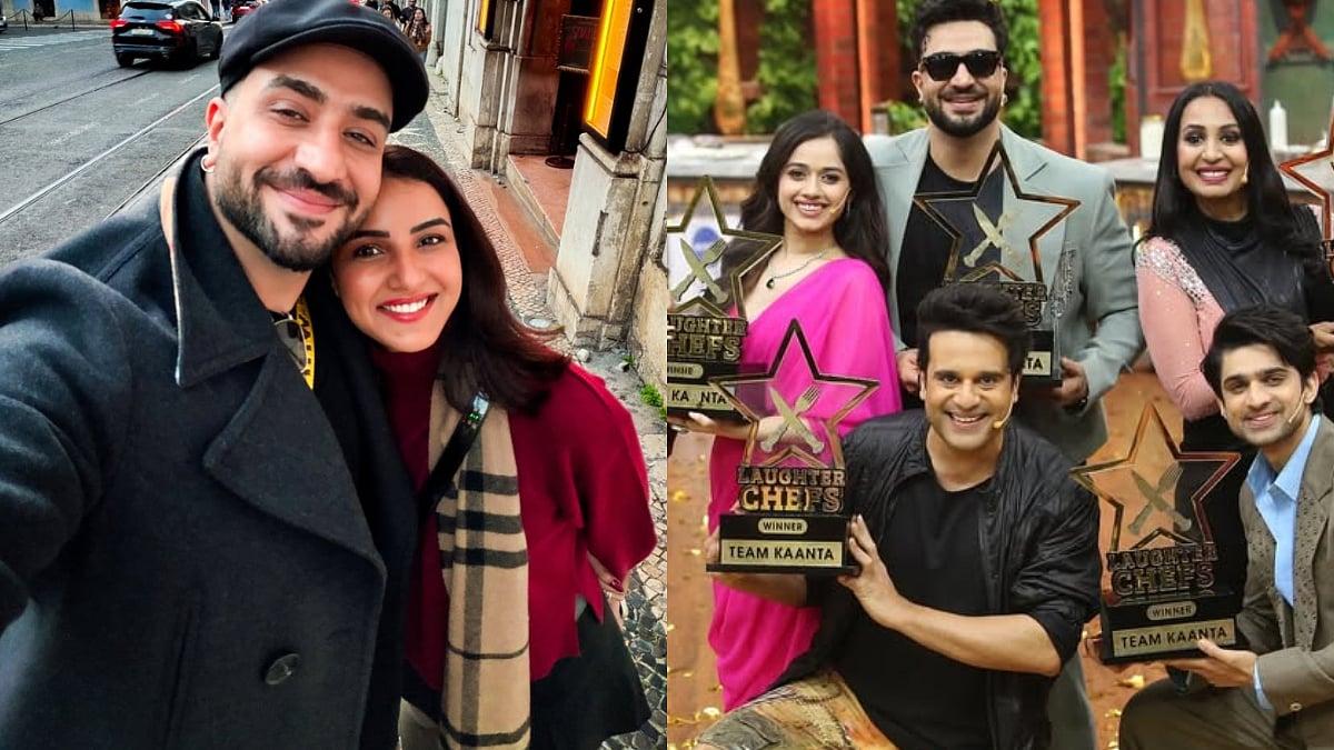 'Proud' Girlfriend Jasmin Bhasin Praises Aly Goni's Cooking Skills, Congratulates Team Kaanta On...