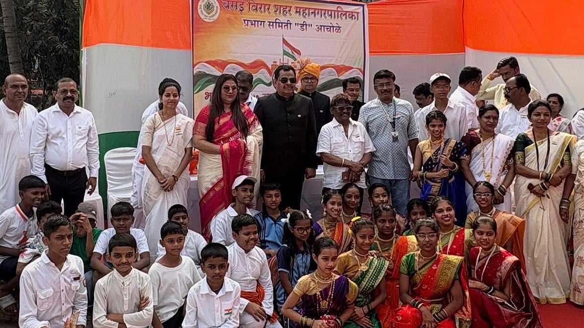 Vasai-Virar Celebrates 77th Republic Day With Patriotic Fervor