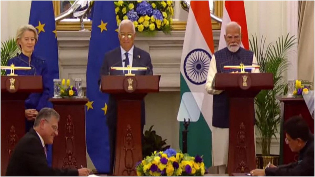 'Two Major Democratic Powers Are Adding Decisive Chapter': PM Modi After India, EU Conclude 'Mother Of All Deals', Calls It 'Blueprint Of Prosperity' 