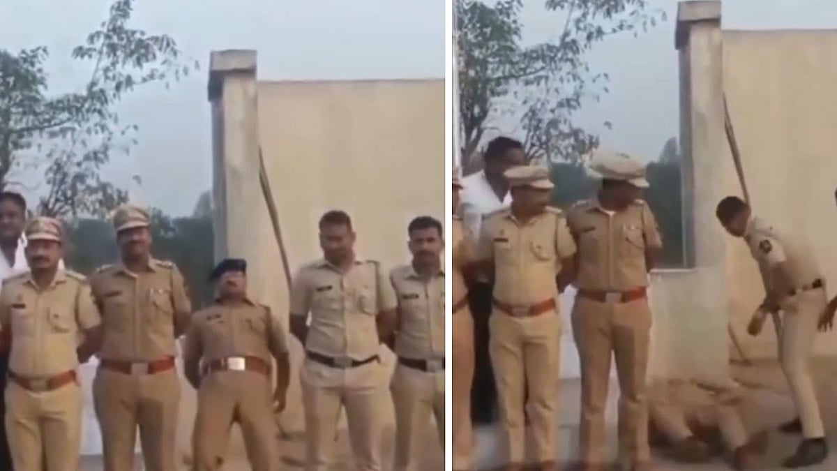 Maharashtra Tragedy: PSI Dies After Collapsing During Republic Day Flag-Hoisting In Dharashiv; Video...