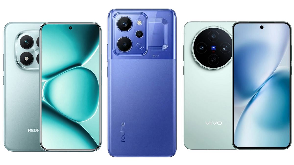 Top Smartphones Launching This Week In India: Realme P4 Power, Vivo X200T, Redmi Note 15 Pro Series 
