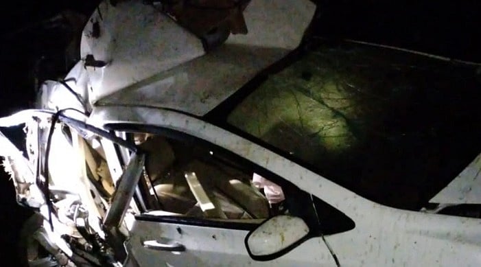 MP News: Speeding Car Overturns In Narsinghpur, Four Teens Injured