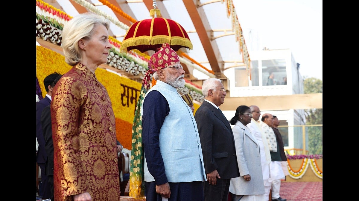 As a result of US tariffs, India-EU trade ties are getting stronger. Image courtesy X handle of @narendramodi