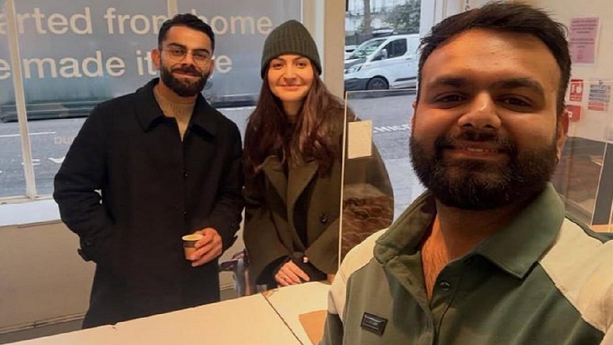 Virat Kohli And Anushka Sharma Take Selfie With Lucky Indian Fan In London | See Pics 