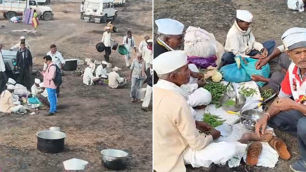 Thane News: Farmers’ ‘Red Storm’ Long March Enters Shahapur, Pressure Mounts On State Govt Ahead Of CM Talks 