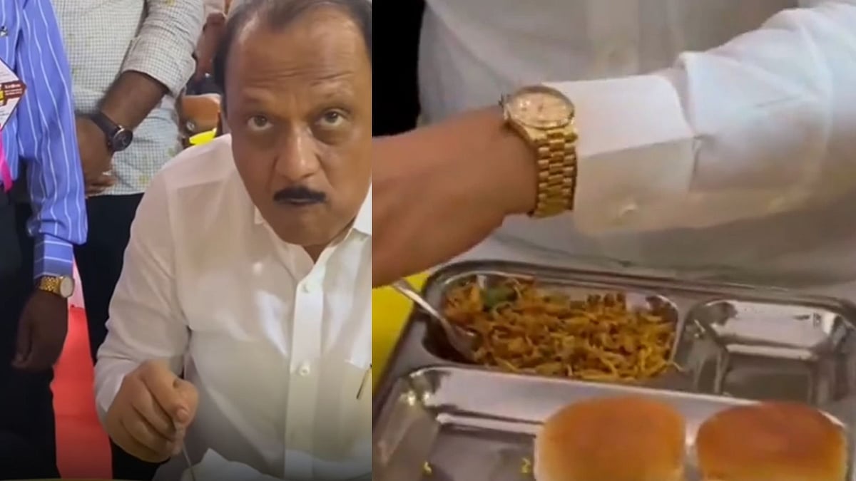 When Ajit Dada's 'Mala Rassa De' Clip Showcasing His Love For Maharashtrian Cuisine Went Viral; Old Video Resurfaces - Watch 
