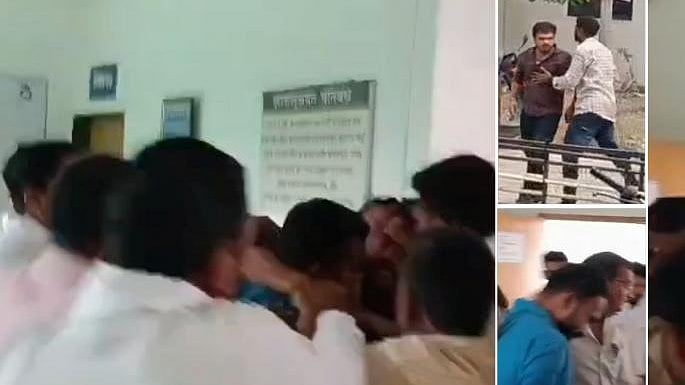 Sarpanch Assaults Deputy Sarpanch Inside Beed Panchayat Samiti Office