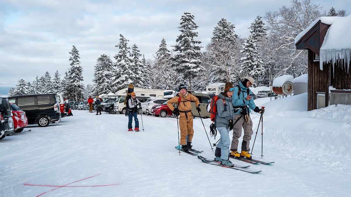 Winter activities in Hokkaido