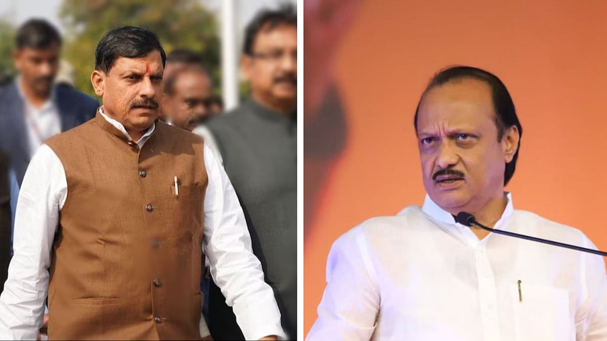 Ajit Pawar Plane Crash: CM Mohan Yadav, Leaders Mourn Maharashtra's Deputy CM's Death