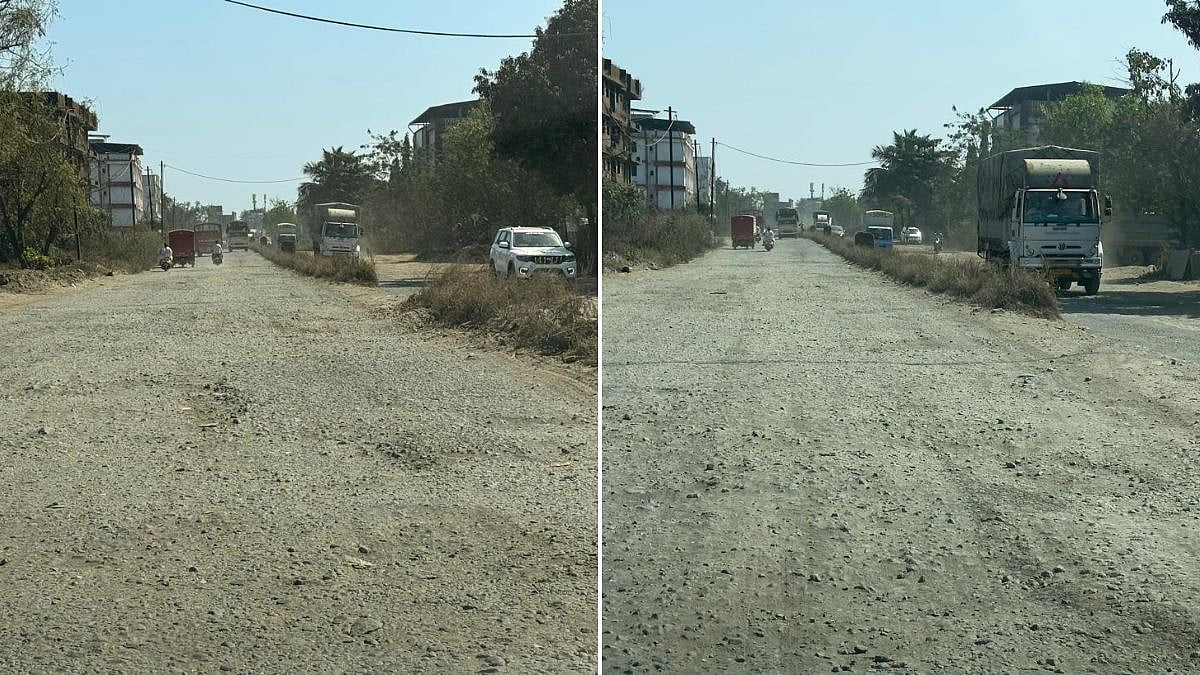 Bhiwandi News: Pothole-Ridden Mankoli–Anjurphata–Chinchoti Highway Turns Death Trap For Commuters 