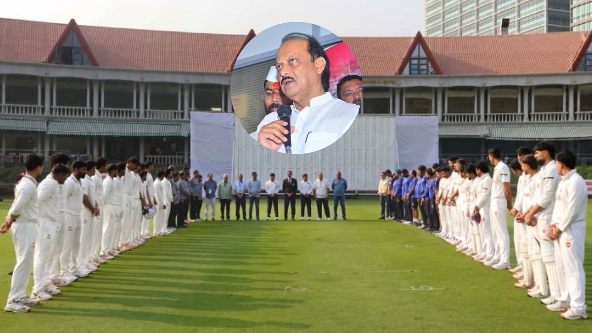 Players & Officials Observe Moment Of Silence For Late Ajit Pawar Before Mumbai vs Delhi Ranji Trophy Match 