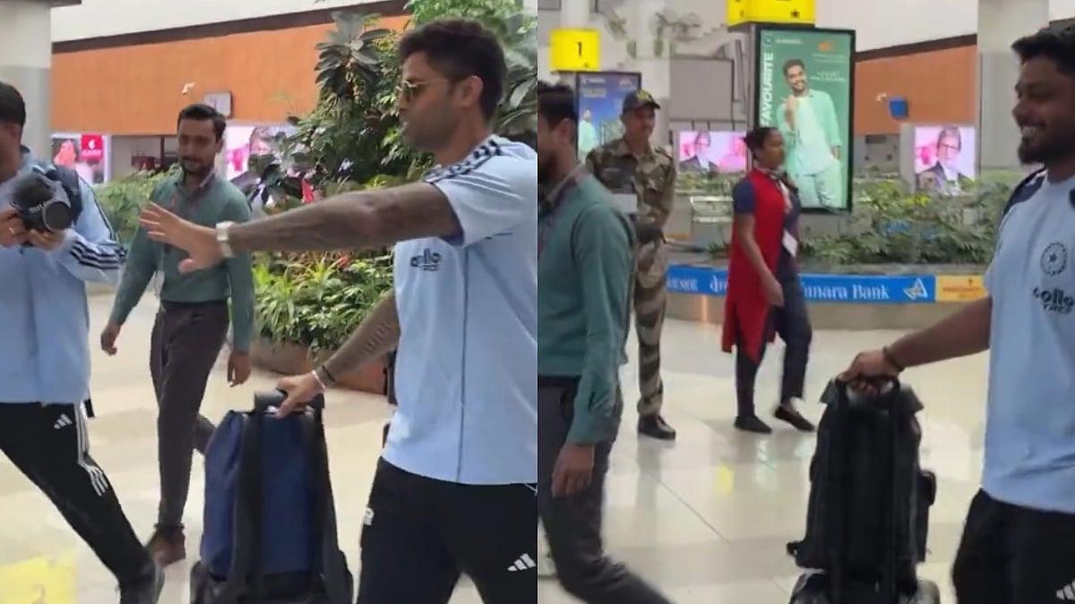 'Don't Disturb Chetta': Suryakumar Yadav Teases Sanju Samson As Team Arrives In Trivandrum; CSK Shares Viral VIDEO