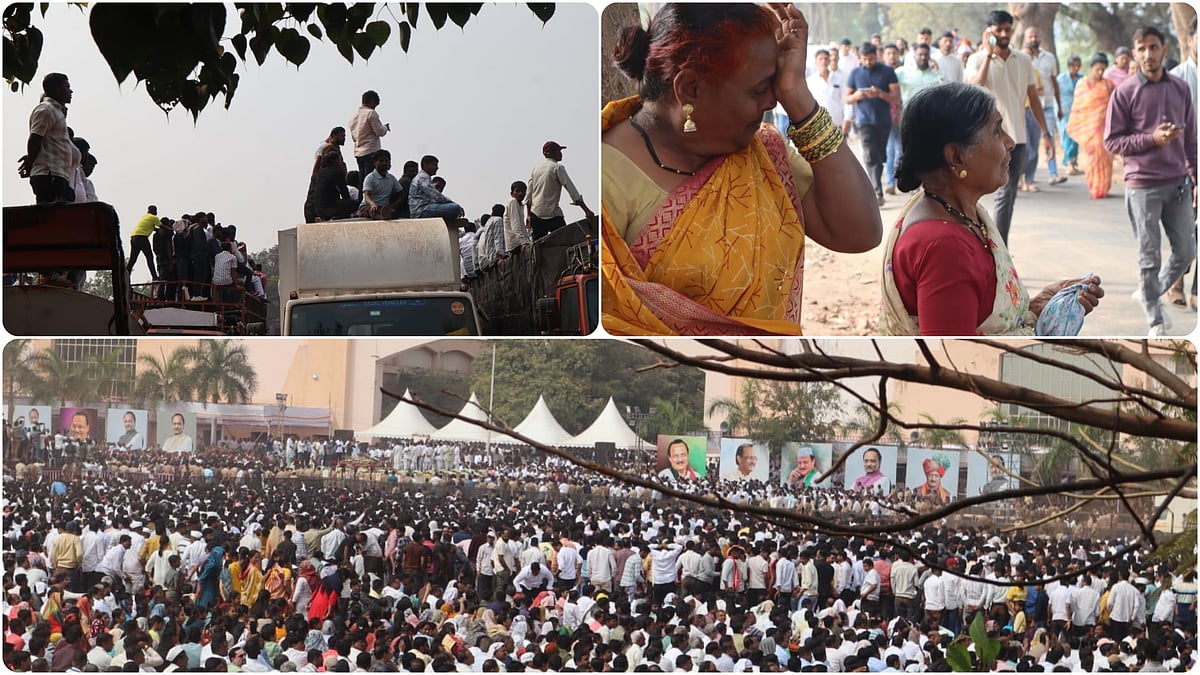 PHOTOS & VIDEOS: Ajit Pawar’s Funeral With Full State Honours; Massive Crowd In Attendance