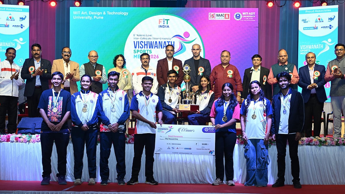 MIT-ADT Retains Overall Title At Vishwanath Sports Meet 2026
