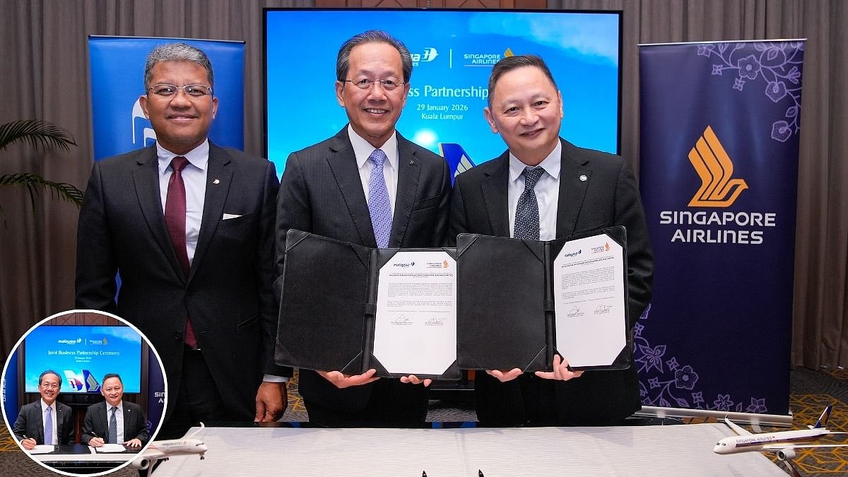 Malaysia Airlines And Singapore Airlines Formalise Joint Business Partnership After Regulatory Approvals 
