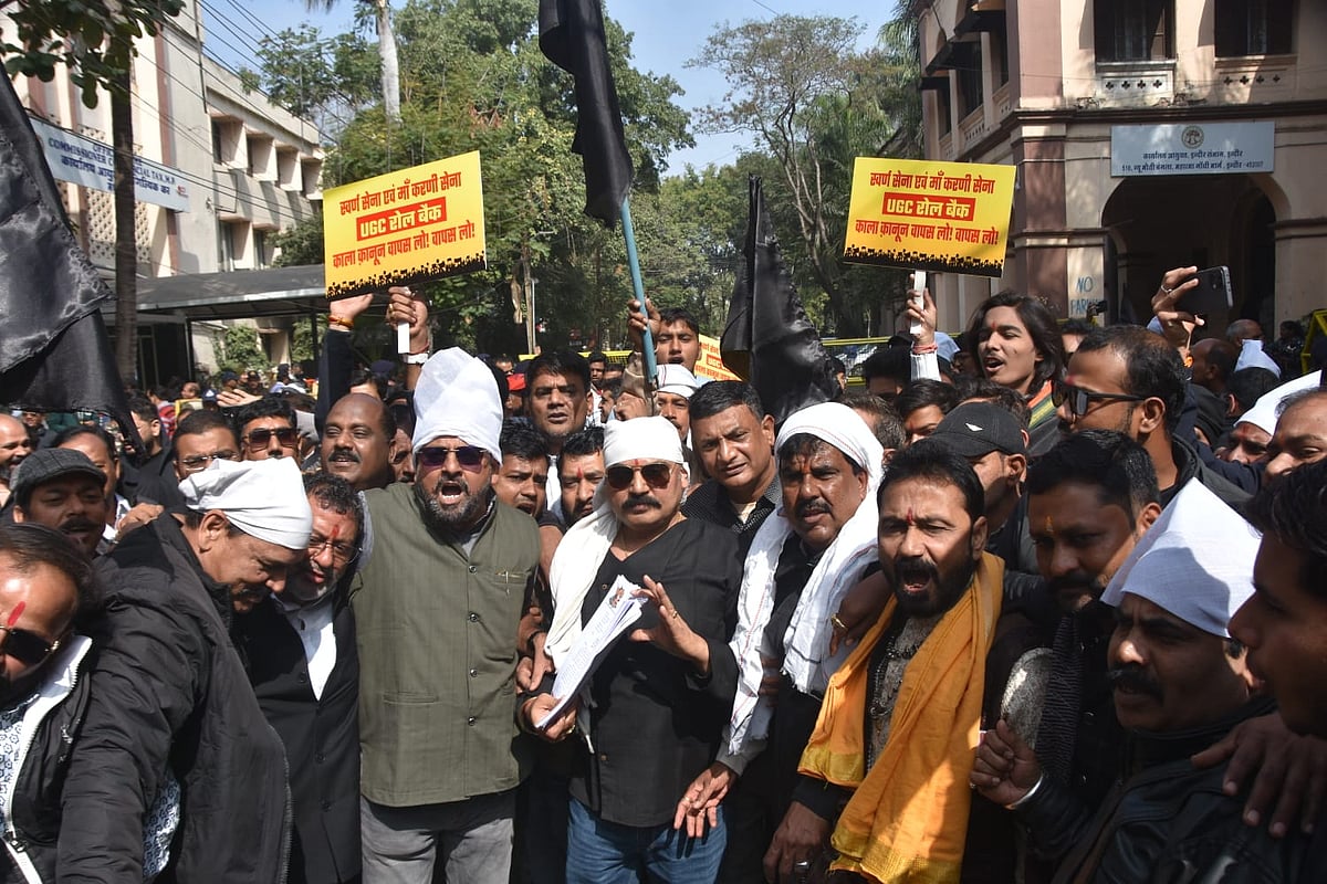 Indore News: Savarna Sena Holds Protest Rally Against New UGC Equity Rules, Submits Memorandum To...