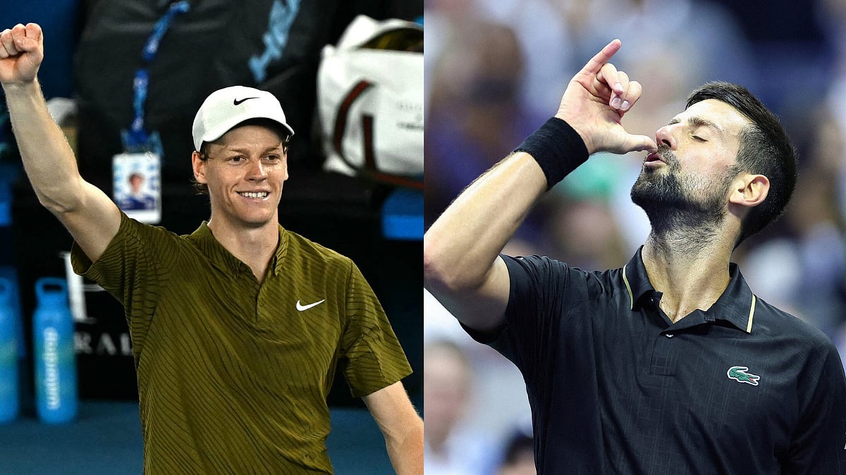Jannik Sinner Vs Novak Djokovic, Australian Open 2026 Men's Singles Semi-Final: Check Out Match Preview & Live Streaming Details 