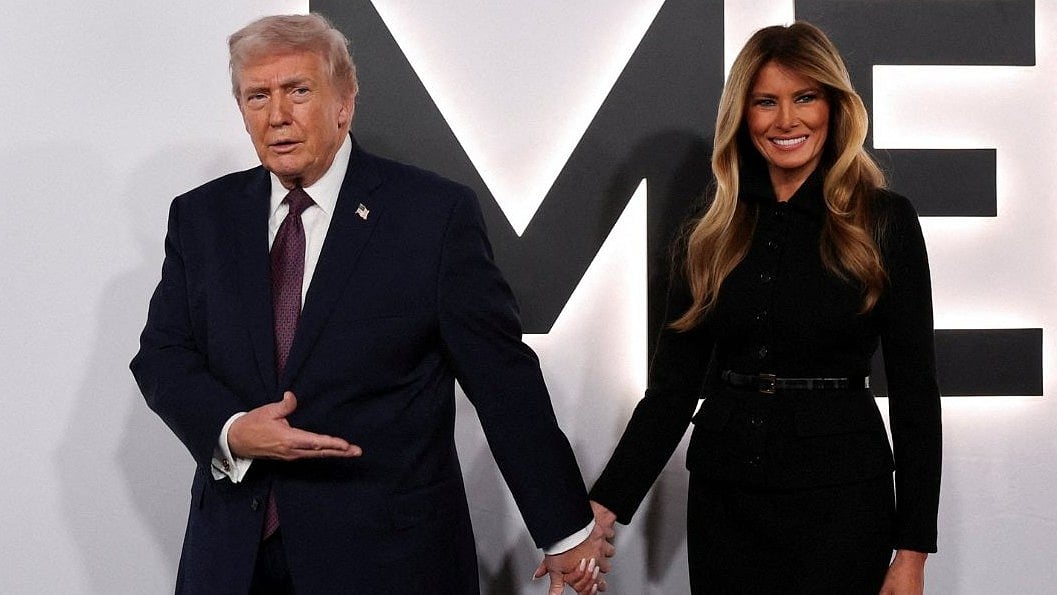 Melania Trump Rules Red Carpet As A Movie Star In Dolce & Gabbana Skirt Suit With Husband-US President Donald Trump 