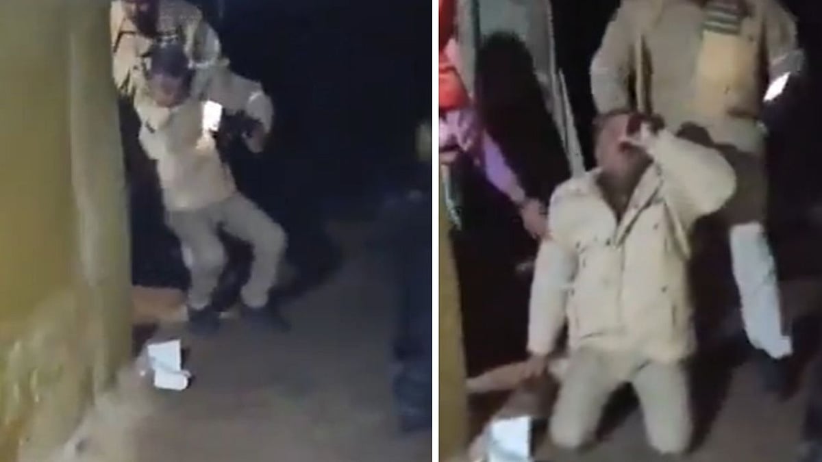 UP Viral Video: Locals Dial-112 to Stop Drunk Brawl in Jalaun, Cops Arrive But End Up Being...