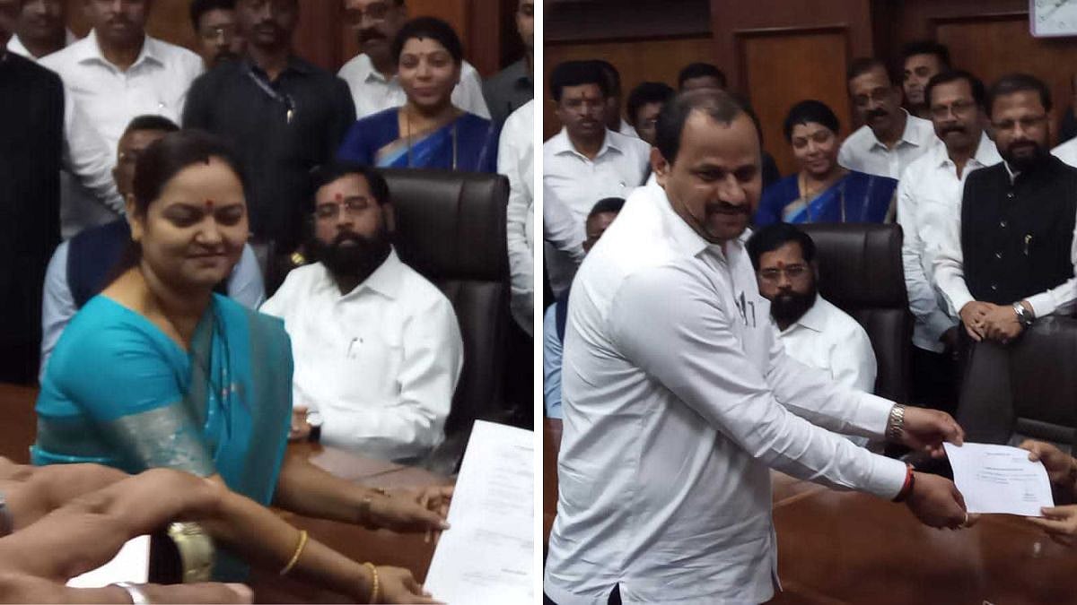 Shinde Sena's Sharmila Pimpolkar Set To Become Thane Mayor, BJP's Krishna Patil Deputy Mayor; Both Elected Unopposed 