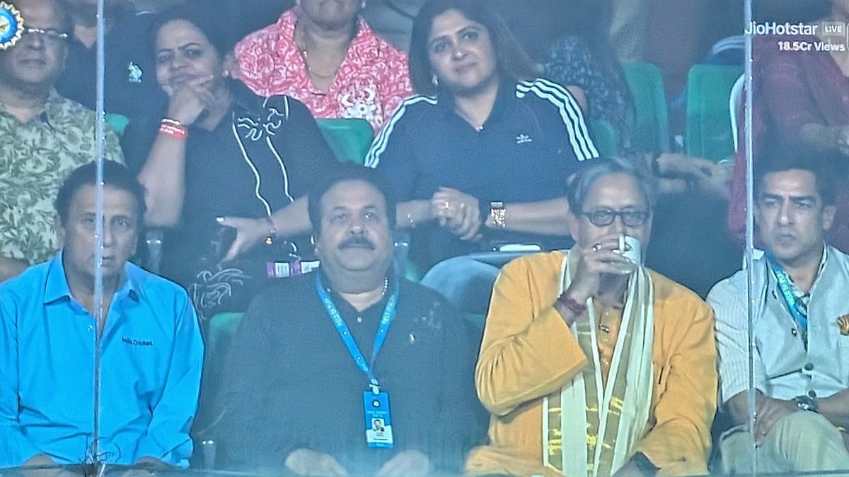Shashi Tharoor Enjoys IND Vs NZ 5th T20I After Sanju Samson Departs Early At Greenfield Stadium In Trivandrum 