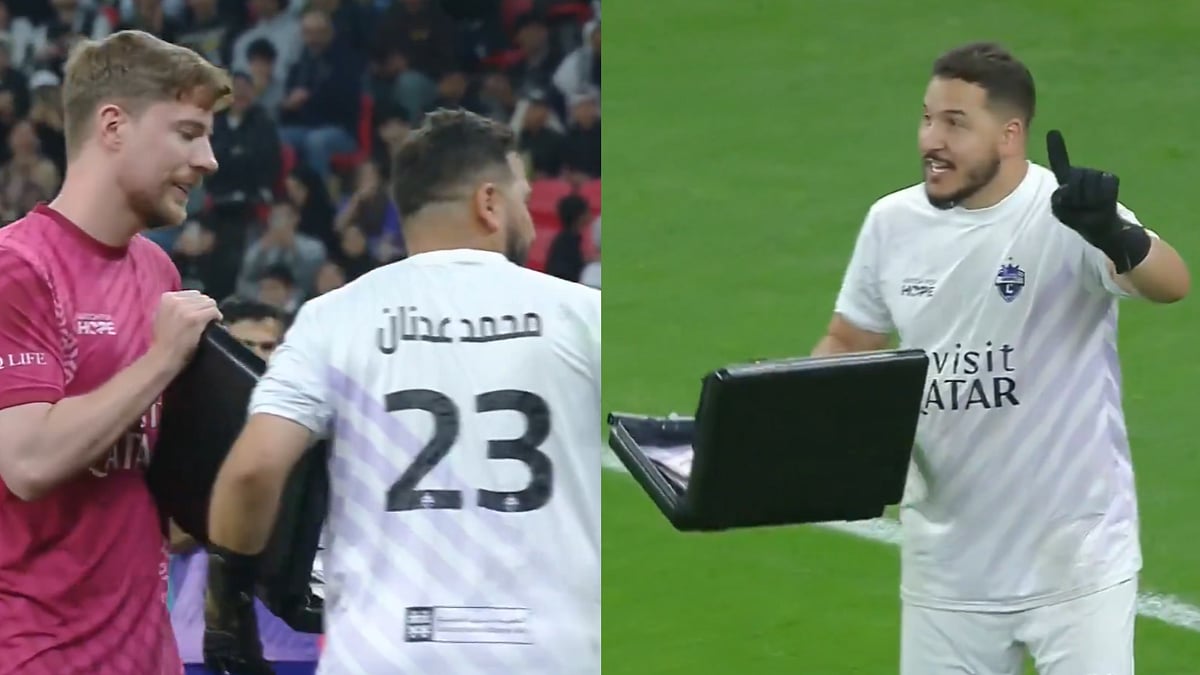 MrBeast Tries To Bribe Goalkeeper In Hilarious Moment During Charity Match; Video Goes Viral 