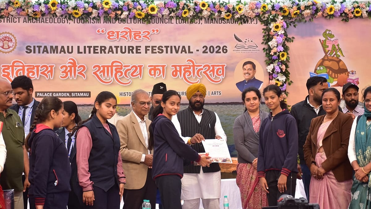 Sitamau Literature Festival Concludes with Inspiring Discussions