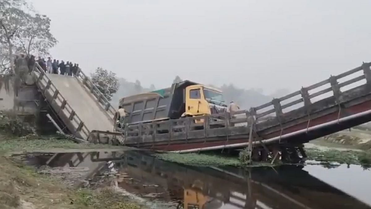 West Bengal: BJP Slams Mamata Banerjee Govt After Bridge Collapses In Cooch Behar; No Casualties Reported  | X @BJP4Bengal