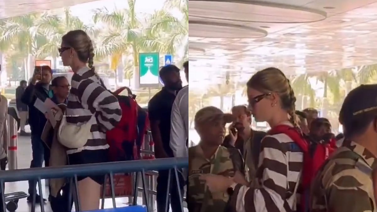 RCB Heartthrob Lauren Bell Spotted At Vadodara Airport During Visit To Goa With Teammates After Qualifying For WPL 2026 Final - VIDEO Viral 