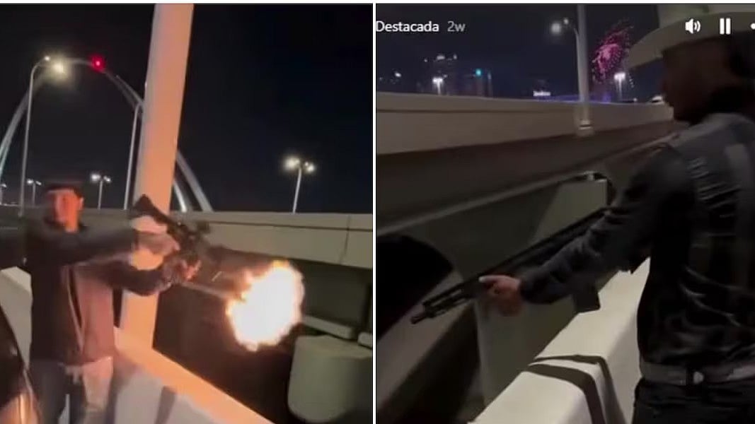 Dallas Bridge Shooting: Video Shows Illegal Immigrants Blasting Guns On Crowded Highway