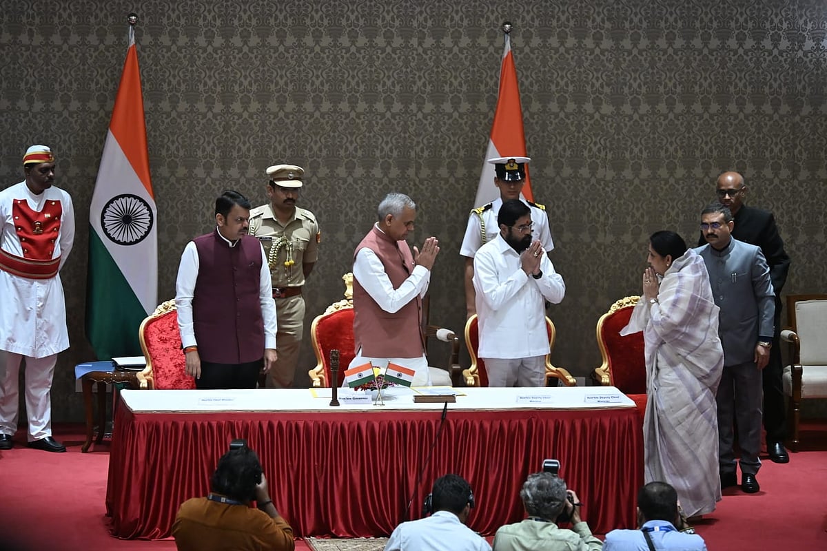 Sunetra Swears In As Maharashtra’s Deputy CM