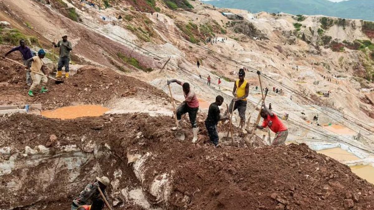 Congo Tragedy: Over 200 Feared Dead After Coltan Mine Collapse In Rubaya; Video