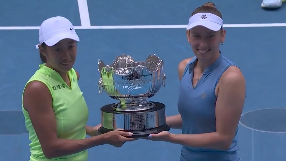 Elise Mertens And Zhang Shuai Capture Australian Open Women's Doubles Crown In Thrilling Final