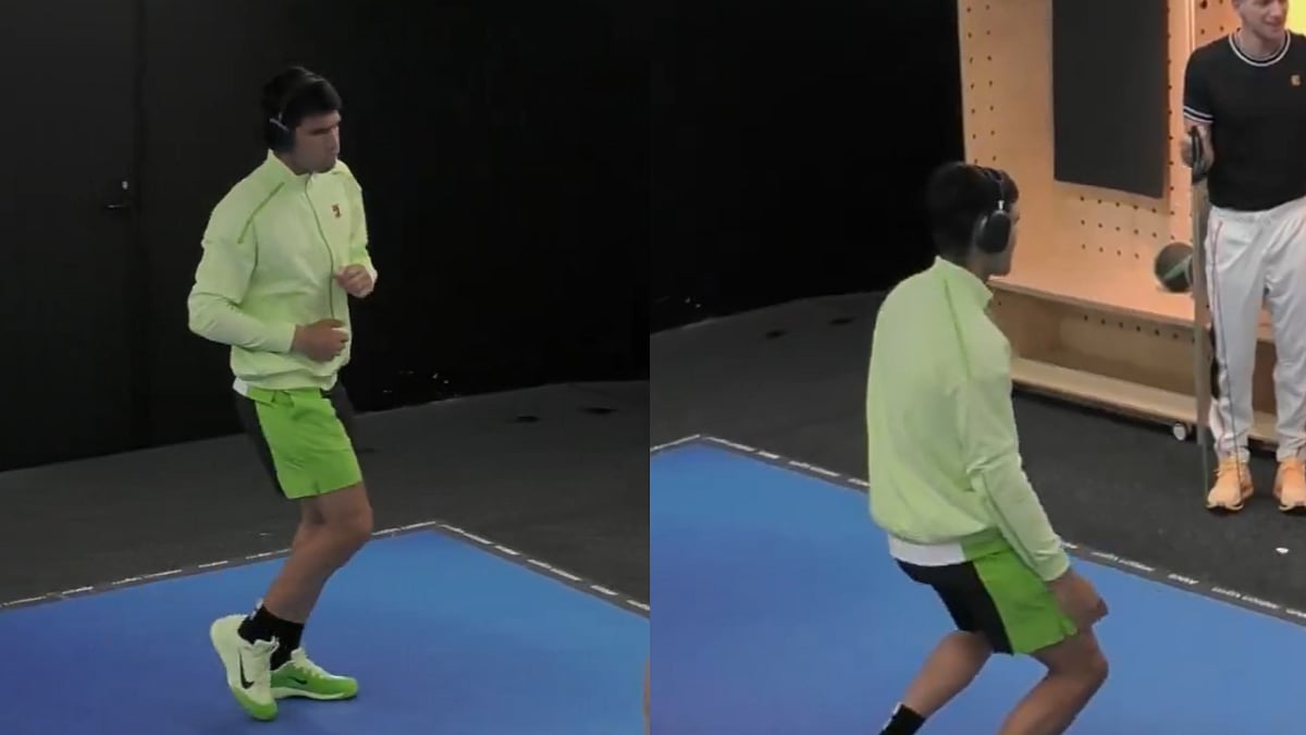 Carlos Alcaraz Spotted Dancing Ahead Of Australian Open Final Against Novak Djokovic; Video 
