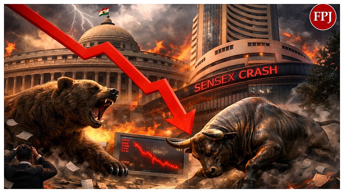 Markets Witness Worst Budget Day In 6 Years As F&O Tax Hike Sparks 2,300-Point Intraday Crash 