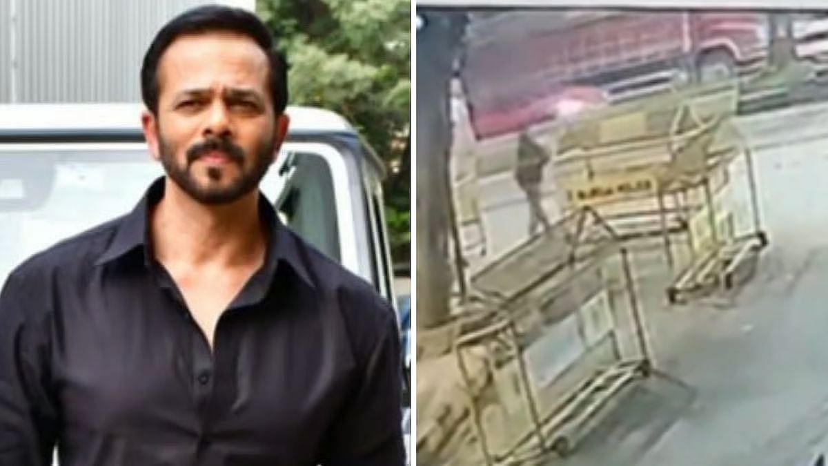 CCTV Footage Emerges Of Firing At Rohit Shetty's House In Mumbai's Juhu - VIDEO 