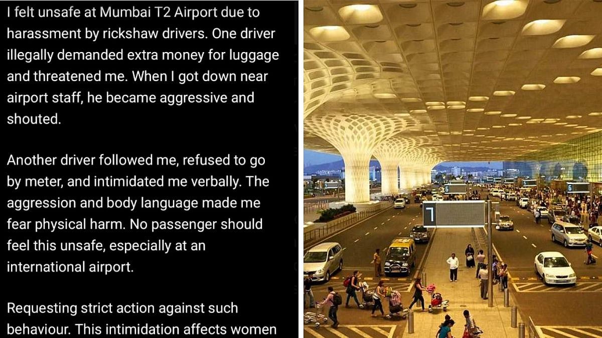 'Auto Driver Demanded Extra Money For Luggage & Threatened Me': Woman Alleges Harassment At Mumbai Airport, Raises Safety Concerns 