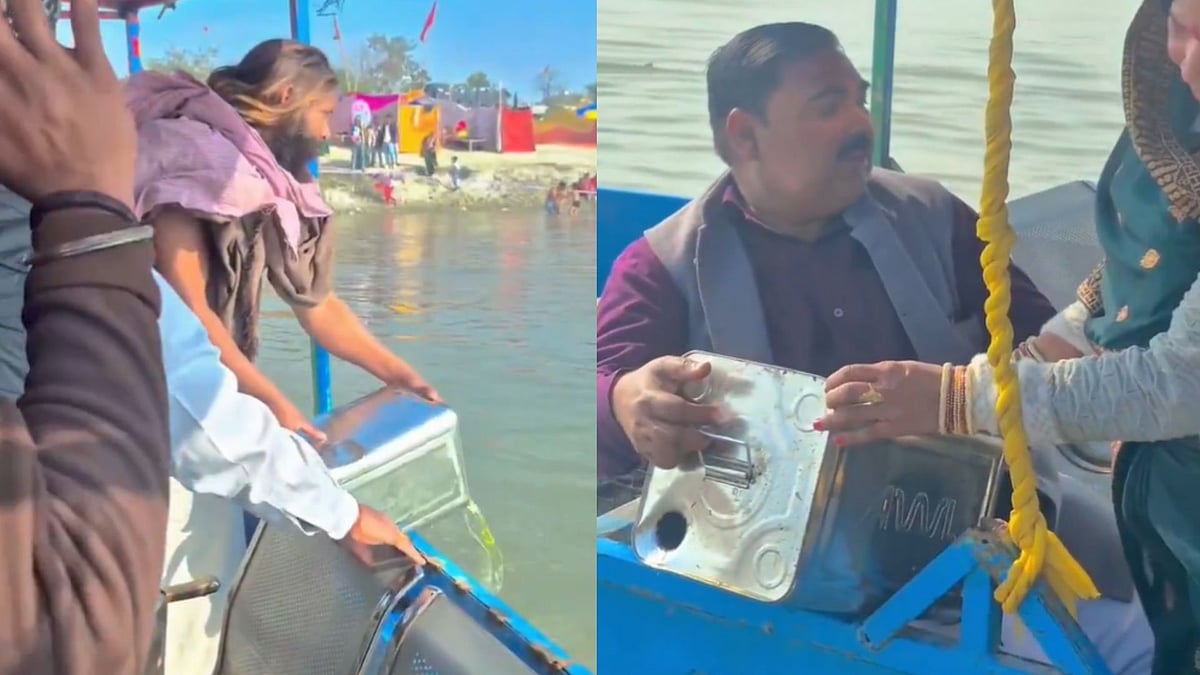 Devotion Or Pollution? Devotees Offer 165 Litres Of Desi Ghee To Ganga During 'Swaha' Ritual; Video Leaves Netizens Divided 