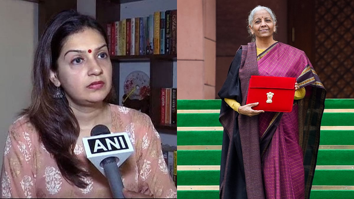 'Tamil Nadu Handloom Weave, As Predicted': UBT MP Priyanka Chaturvedi Sarcastic Reaction To FM Nirmala Sitharaman's Kanjeevaram Saree For Budget 2026 