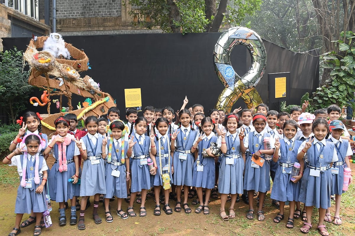 School children at KGAF Day 1 